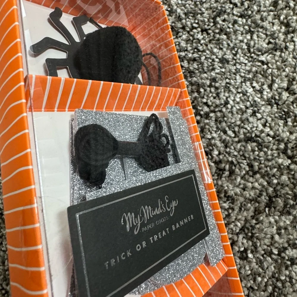 My Mind's Eye Trick Or Treat Banner